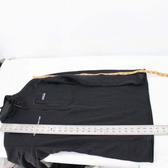 Patagonia R1 Pullover Women Medium Regulator Waffle Grid Fleece Polartec Black - Picture 10 of 12